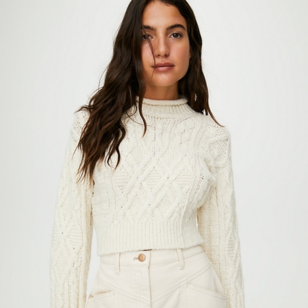 BOGO 50% OFF Aritzia Cable Knit Sweater